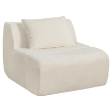 Claire Linen Armless Lounge Chair